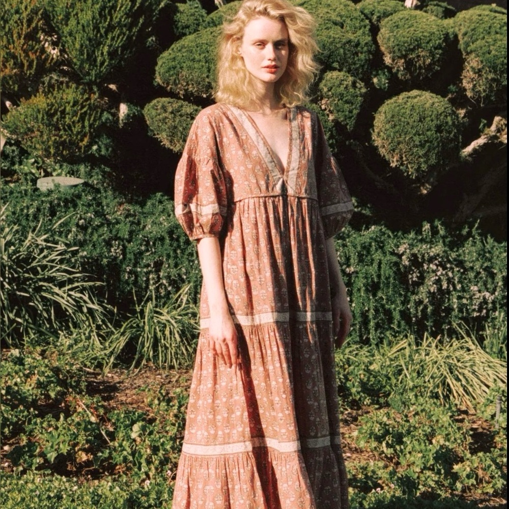 Christy Dawn Senna Dress in Ginger Sunflower